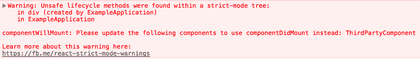 Strict Mode – React